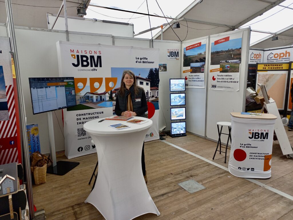 Stand MAISONS JBM au Comice Agricole de Feurs 2025